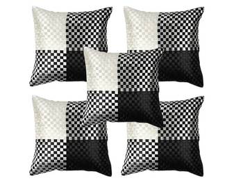 Black N White Cushion Covers-Set of 5 1