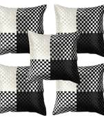 Black N White Cushion Covers-Set of 5