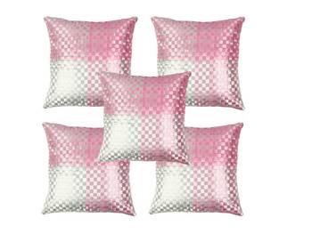 Baby Pink Cushion Covers- Set of 5 1