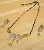 Peacock AD-CZ Mangalsutra