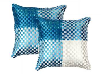 Polysilk Cushion Cover- Set of 2 1