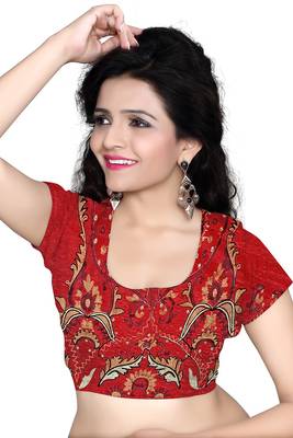 black printed georgette saree With Blouse 4