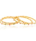 Timeless Gold plated Antique Bangles