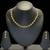 yellow sapphire necklace set