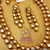 Round Kundan Meena Necklace