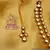 Round Kundan Meena Necklace