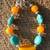 Yellow And Turquoise Bracelet