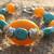 Yellow And Turquoise Bracelet