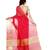 Pink Embroidered Cotton Saree With Blouse