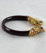 Stretchable Bangles Kara Colour Maroon 21 Cut