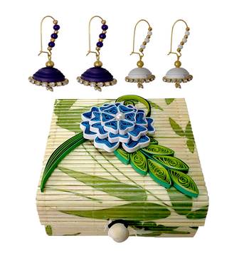 Handmade Multicolor designer danglers-drops 2