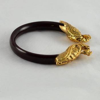 Classy Stretchable Bangles Kara 21Cut Colour Maroon 1