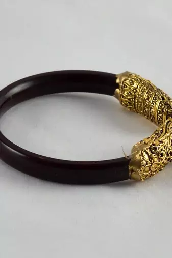 Radiant Stretchable Bangles 21Cut Kara Colour Maroon