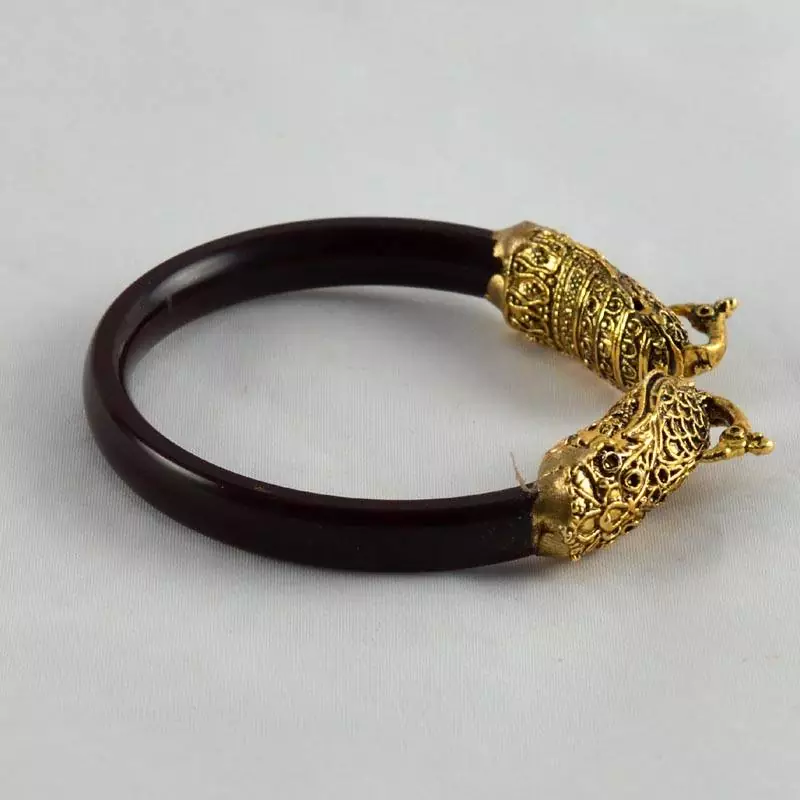 Radiant Stretchable Bangles 21Cut Kara Colour Maroon