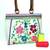 White Floral Embroidered Shopper