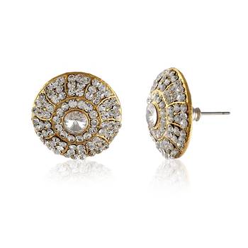Tradition White Stone Daily Wear Gold Finishing Tops 2