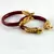 Acrylic Stretchable Bangles 21Cut Colour Red
