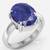 Neelam 5.5 Cts Or 6.25 Ratti Blue Sapphire Ring