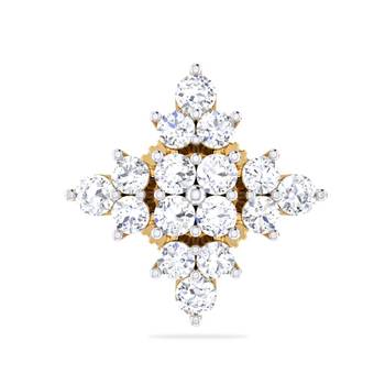 Cubic Zirconia Sterling Silver Mohini Earring 2