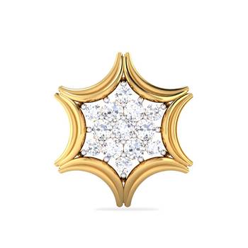 Cubic Zirconia Sterling Silver Pournima Earring 3