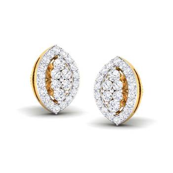 Cubic Zirconia Sterling Silver Aarpita Earring 1