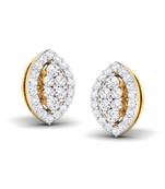 Cubic Zirconia Sterling Silver Aarpita Earring