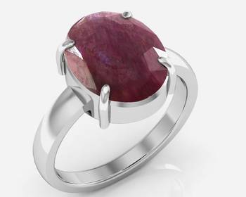Manek 3.0 Cts Or 3.25 Ratti  Ruby Ring 1