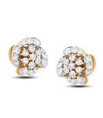 Cubic Zirconia Sterling Silver Rekha Earring