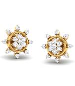 Cubic Zirconia Sterling Silver Vidya Earring