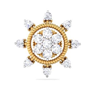 Cubic Zirconia Sterling Silver Vidya Earring 3