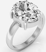 Zircon 6.5 Cts Or 7.25 Ratti Zircon Ring