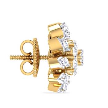 Cubic Zirconia Sterling Silver Manisha Earring 3
