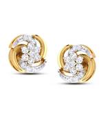 Cubic Zirconia Sterling Silver Yogita Earring