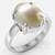 Moti 9.3 Cts Or 10.25 Ratti Pearl Ring