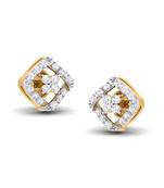Cubic Zirconia Sterling Silver Karuna Earring