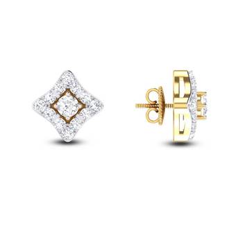 Cubic Zirconia Sterling Silver Anjali Earring 2