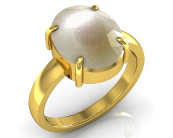 Moti 3.0 Cts Or 3.25 Ratti Pearl Ring 1