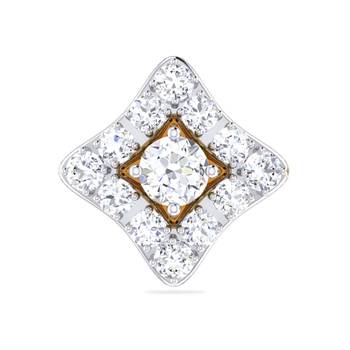 Cubic Zirconia Sterling Silver Anjali Earring 3