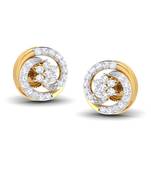 Cubic Zirconia Sterling Silver Navya Earring