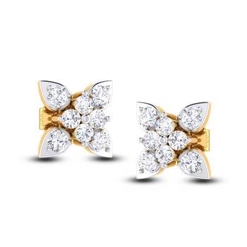 Cubic Zirconia Sterling Silver Sandvi Earring 1