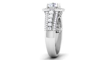 Signity Sterling Silver Pooja Ring 3
