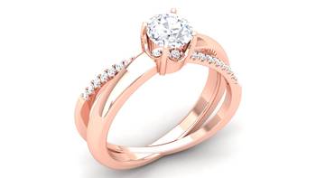 Signity Sterling Silver Poonam Ring 1