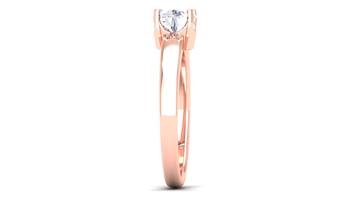 Signity Sterling Silver Poonam Ring 3
