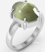 Lehsuniya 6.5 Cts Or 7.25 Ratti Cats Eye Ring