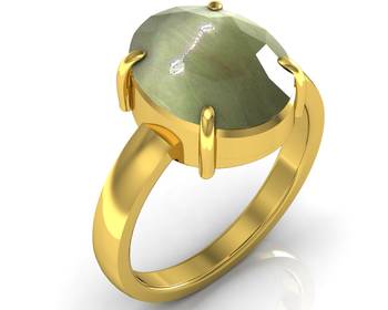 Lehsuniya 5.5 Cts Or 6.25 Ratti Cats Eye Ring 1