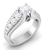 Signity Sterling Silver Bhopal Ring