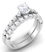 Signity Sterling Silver Gujarat Ring