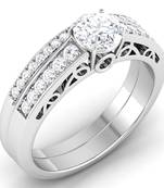 Signity Sterling Silver Puneri Ring