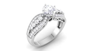 Signity Sterling Silver Nagpur Ring 1