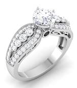 Signity Sterling Silver Nagpur Ring